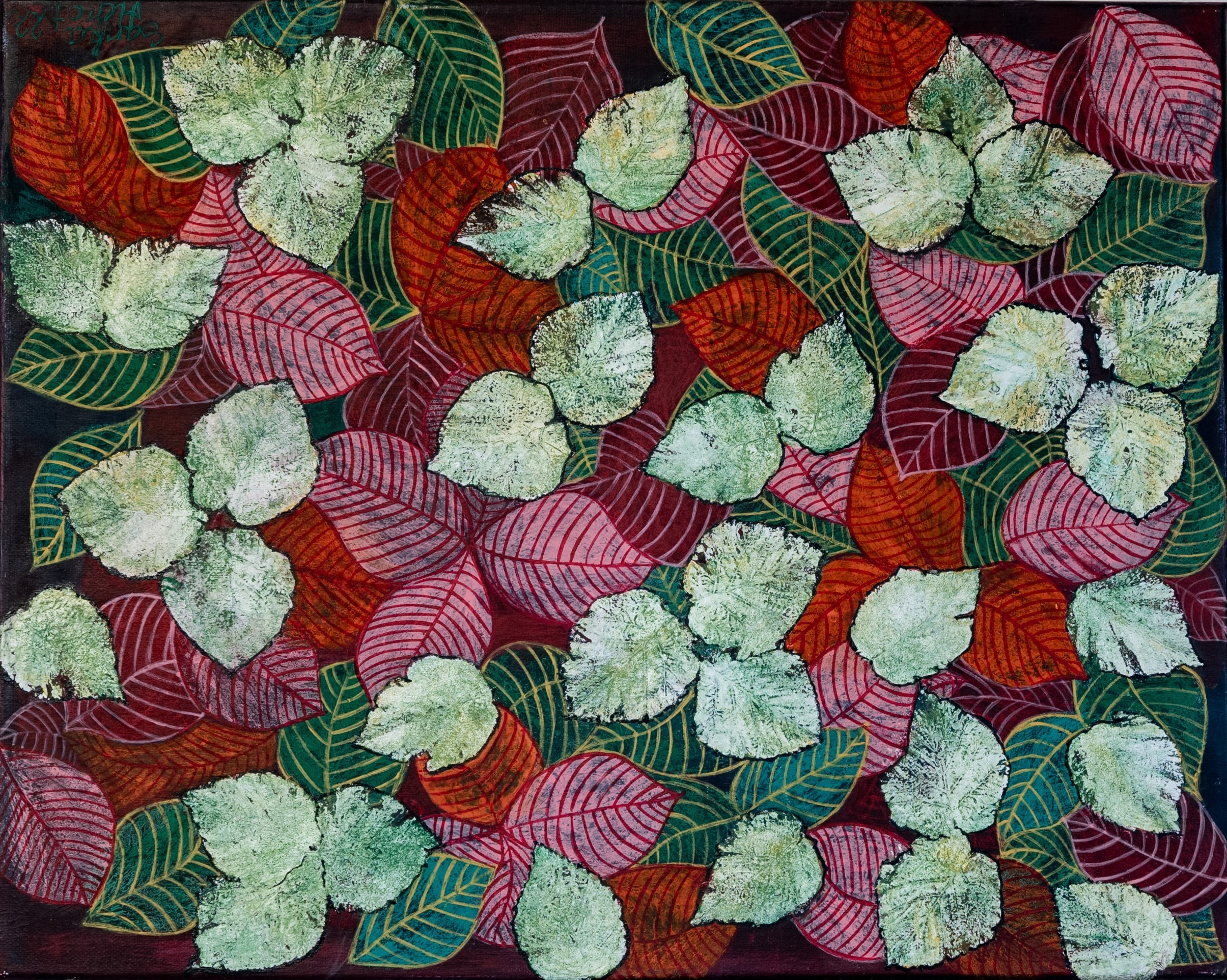 GLÜCK - Acryl auf Leinwand, 50/40 cm, Fr. 600